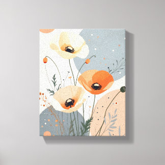 Floral Canvas Afdruk