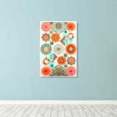 Floral Canvas Afdruk (Insitu (Houten vloer))