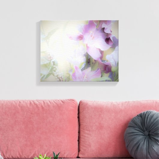 Floral Canvas Art Afdruk (Insitu (Woonkamer))