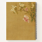 Floral Canvas Notitieboek (Achterkant)
