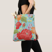 Floral Canvas tas (Dichtbij)
