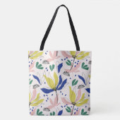 Floral Canvas tas (Voorkant)