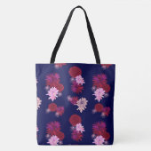 Floral canvas tas (Voorkant)