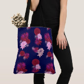 Floral canvas tas (Dichtbij)