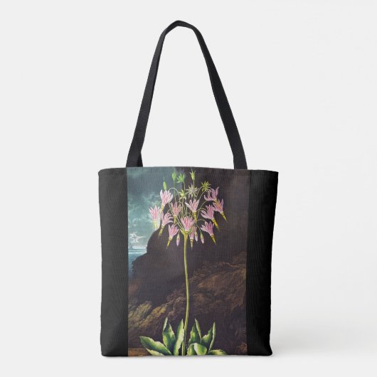 Floral Canvas tas (Achterkant)