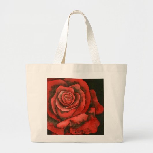 Floral Canvas tas (Voorkant)