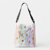 Floral Canvas tas Design (Achterkant)