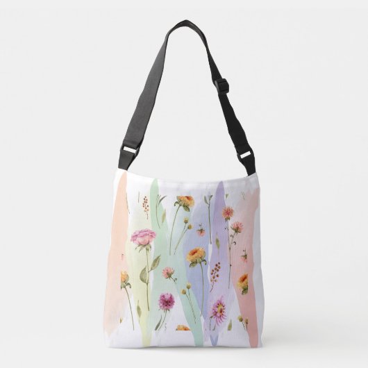 Floral Canvas tas Design (Voorkant)