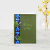 Floral Card Kaart (Gele Bloem)