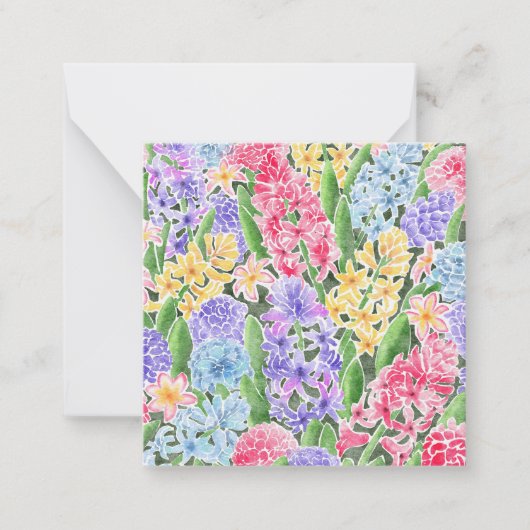 Floral Card Notitiekaartje (Voorkant)
