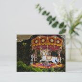 Floral Carousel Wynn Las Vegas Briefkaart (Staand voorkant)