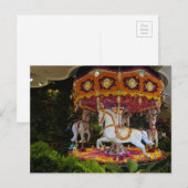 Floral Carousel Wynn Las Vegas Briefkaart (Voorkant / Achterkant)