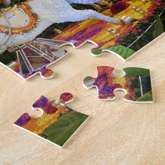 Floral Carousel Wynn Las Vegas Puzzle Legpuzzel (Zijkant)