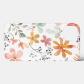 Floral Case-Mate iPhone Case (Achterkant (horizontaal))