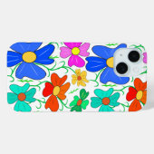 Floral Case-Mate iPhone Case (Achterkant (horizontaal))