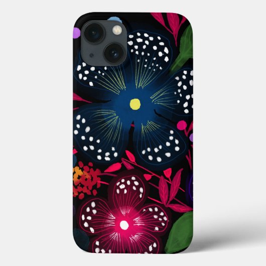 Floral Case-Mate iPhone Case (Achterkant)