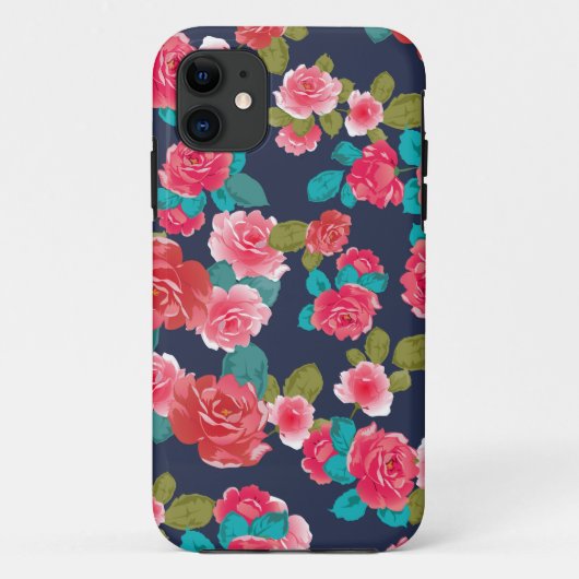 Floral Case-Mate iPhone Case (Achterkant)
