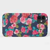 Floral Case-Mate iPhone Case (Achterkant (horizontaal))