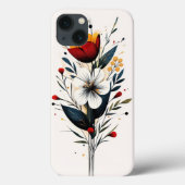 Floral Case-Mate iPhone Case (Achterkant)