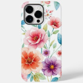 floral  Case-Mate iPhone case (Achterkant)