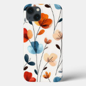 Floral Case-Mate iPhone Case (Achterkant)
