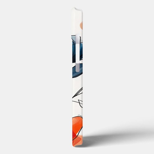 Floral Case-Mate iPhone Case (Achterkant / Links)