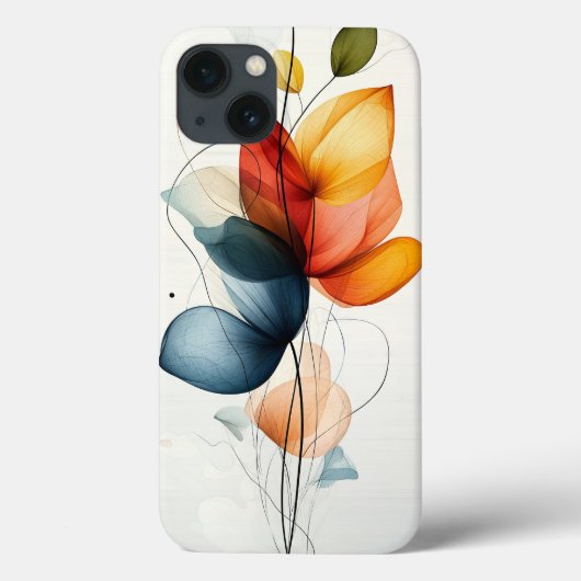 Floral Case-Mate iPhone Case (Achterkant)