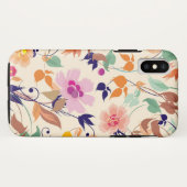 Floral Case-Mate iPhone Case (Achterkant (horizontaal))