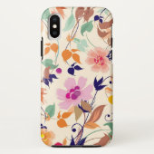 Floral Case-Mate iPhone Case (Achterkant)