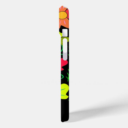 Floral Case-Mate iPhone Case (Achterkant / Links)