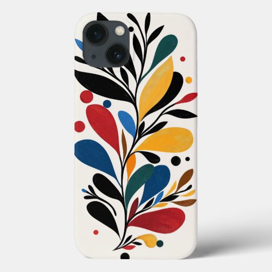 Floral Case-Mate iPhone Case (Achterkant)