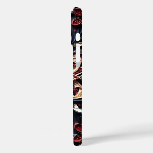 Floral Case-Mate iPhone case (Achterkant / Links)