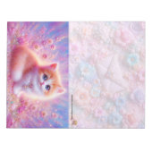 Floral Cat Notepad Notitieblok (Voorkant)