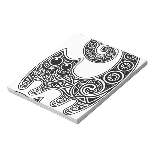 Floral Cat Notitieblok (Linkerzijde)