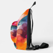 Floral Cat Silhouette Sling Bag (Rechts)