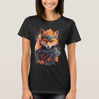 Floral Cat T-shirt