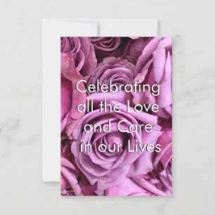 Floral Celebrating Motherhood and Love Briefkaart