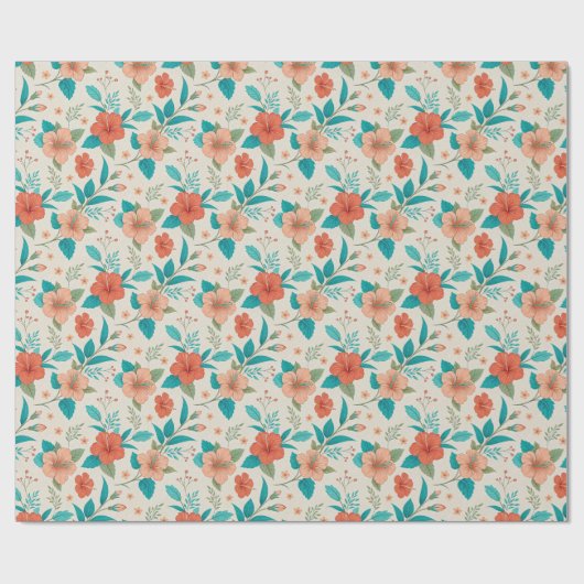 Floral Celebration Cadeaupapier (Vlak)