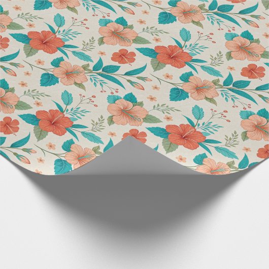 Floral Celebration Cadeaupapier (Hoek)