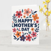 Floral Celebration Card Kaart (Gele Bloem)