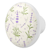 Floral Ceramic Knob. Keramische Knop (Rechts)