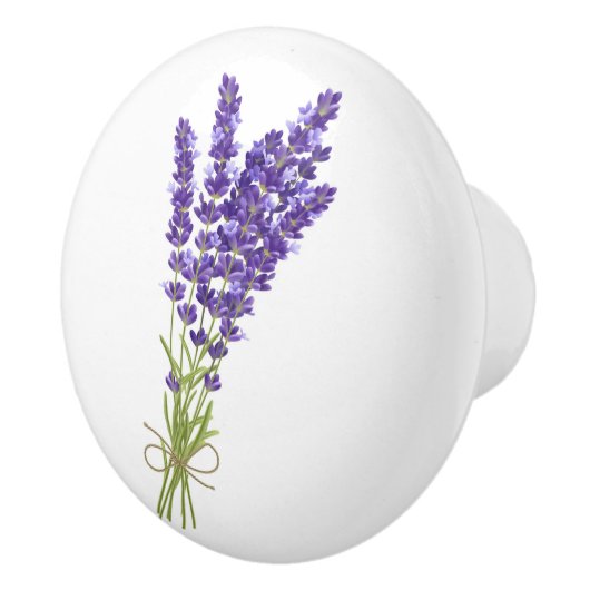 Floral Ceramic Knob. Keramische Knop (Rechts)