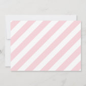 Floral Chalkboard  | Eerste uitnodigingen van de G (Achterkant)