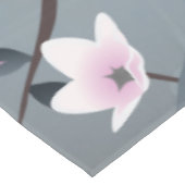 Floral Cherry Blossom Dusty Pink Blue Tafelkleed (Gekanteld)