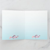 Floral Cherry Blossom Happy Moederdag Kaart (Binnen)