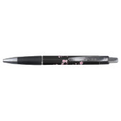 Floral Cherry Blossom Monogram Pen (Achterkant)