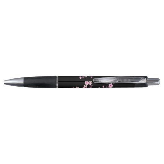 Floral Cherry Blossom Monogram Pen (Achterkant)