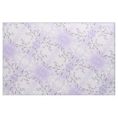 Floral Cherry Blossom Paars Pattern Stof (Fat Quarter)
