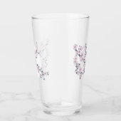Floral Cherry Blossom Pink Glas (Rechts)