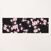 Floral Cherry Blossom Pink Yoga Mat (Voorkant (horizontaal))